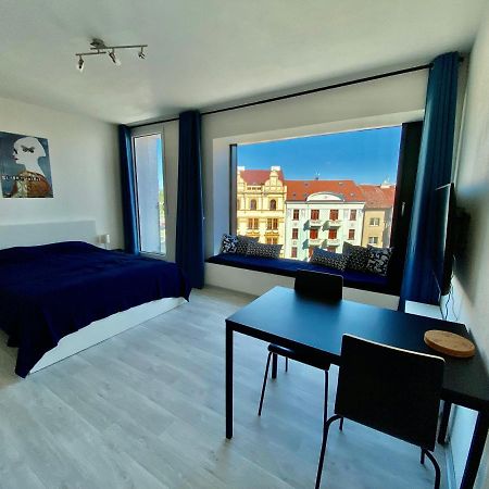 Cozy Studio With Garage In The City Center Plzeň Buitenkant foto