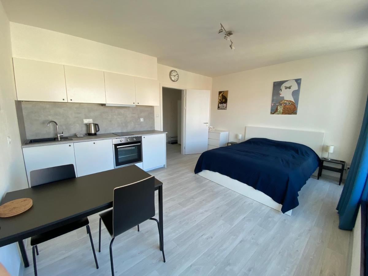 Cozy Studio With Garage In The City Center Plzeň Buitenkant foto